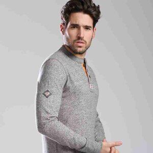 SUPERDRY Heritage long sleeve Grandad top